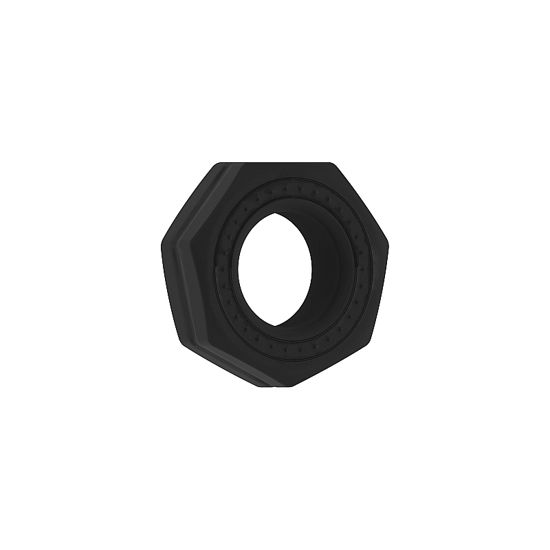 SONO No. 43 ANILLO 2,8 CM - NEGRO