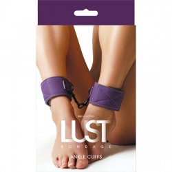 LUST BONDAGE ESPOSAS PARA TOBILLOS - MORADO