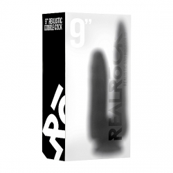 REALROCK PENE DOBLE 23CM - NEGRO