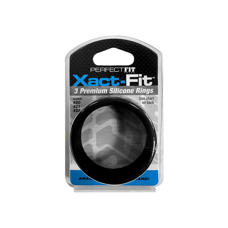 XACT FIT KIT 3 ANILLOS DE SILICONA - 5 CM, 5.3 CM Y 5,5 CM