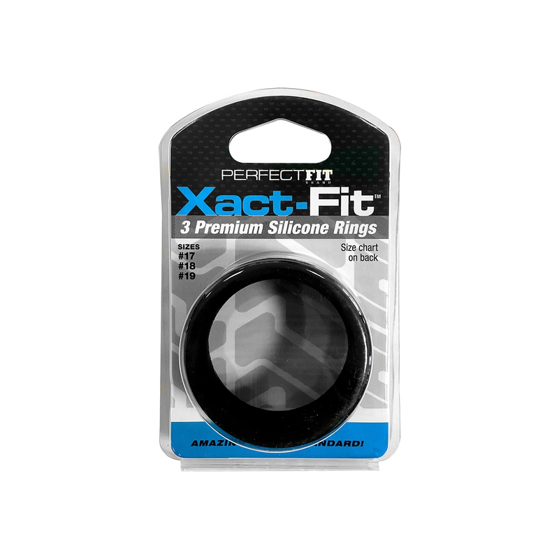 XACT FIT KIT 3 ANILLOS DE SILICONA - 4 CM, 4.5 CM Y 5 CM