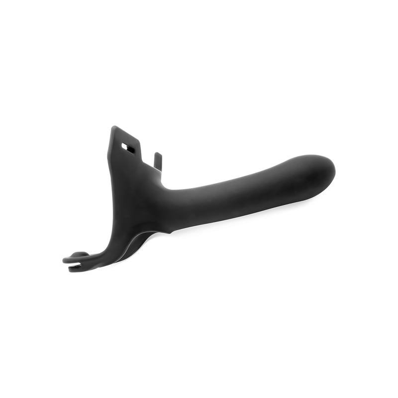 ZORO PENE SILICONA 16,5 CM CON ARNÉS NEGRO