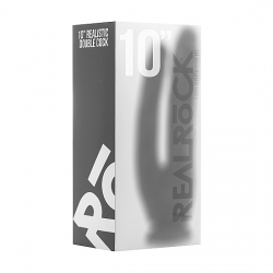 REALROCK PENE DOBLE 25,5 CM - TRANSPARENTE