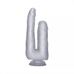 REALROCK PENE DOBLE 23 CM - TRANSPARENTE