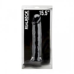 REALROCK PENE REALÍSTICO 37 CM - NEGRO