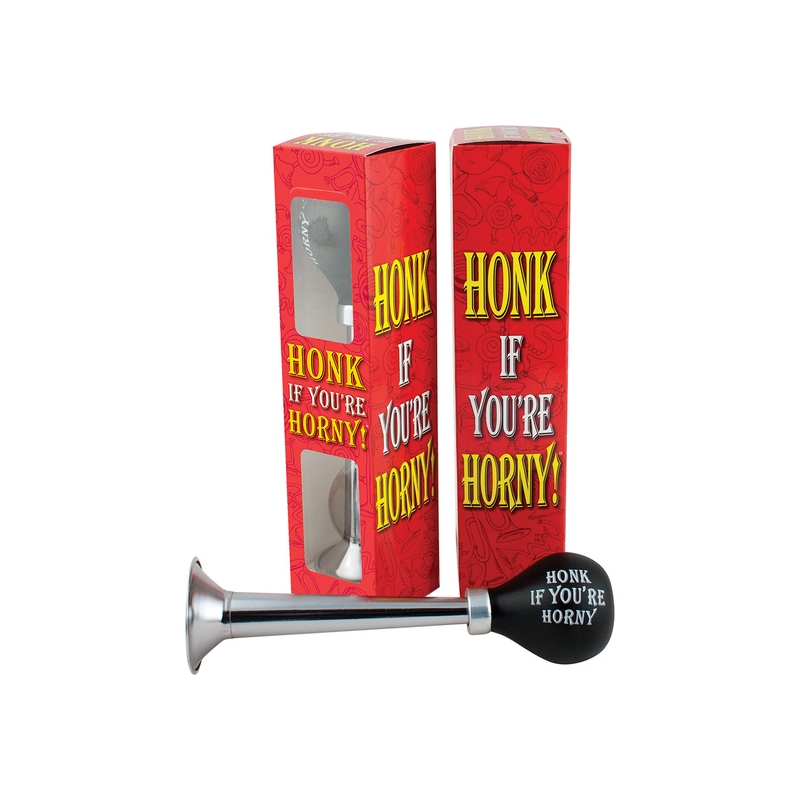 HORN HONK IF YOU ARE HORNY - BOCINA DIVERTIDA