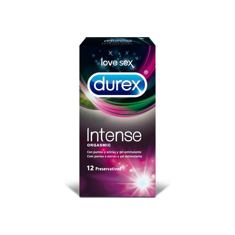 DUREX PRESERVATIVOS INTENSE ORGASMIC 12 UDS