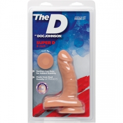 THE SUPER D PENE REALÍSTICO 16,5 CM VAINILLA