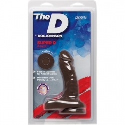 THE SUPER D PENE REALÍSTICO 16,5 CM CHOCOLATE