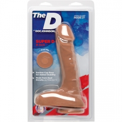 THE SUPER D PENE REALÍSTICO 23 CM CARAMELO