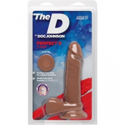 THE PERFECT D PENE REALÍSTICO 17 CM CARAMELO