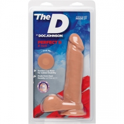 THE SUPER D PENE REALÍSTICO 20 CM VANILLA