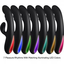 LAVANI VIBRADOR SILICONA NEGRO