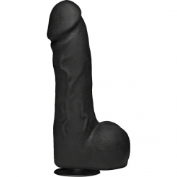 THE PERFECT COCK PENE REALÍSTICO 27 CM NEGRO