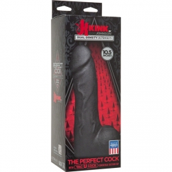 THE PERFECT COCK PENE REALÍSTICO 27 CM NEGRO