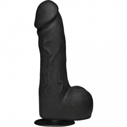 THE PERFECT COCK PENE REALÍSTICO 19 CM NEGRO