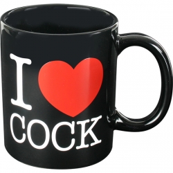 TAZA I LOVE COCK