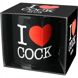 TAZA I LOVE COCK