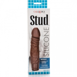 STUD PENE VIBRADOR DE MARRÓN