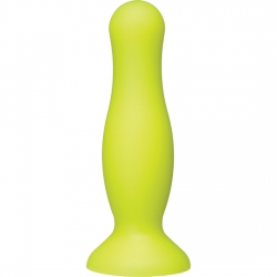 AMERICAN POP DILDO SILICONA 10 CM AMARILLO