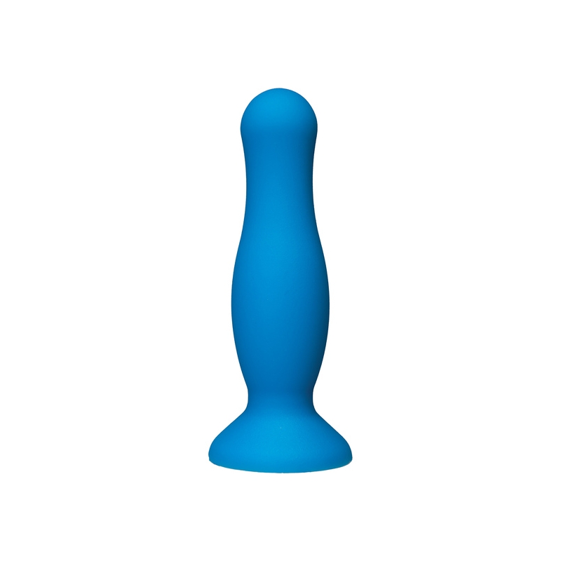 AMERICAN POP DILDO SILICONA 11 CM AZUL