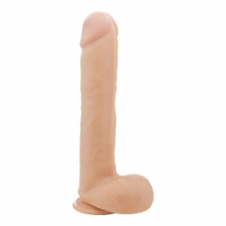 REALROCK PENE REALÍSTICO CON ESCROTO 38 CM