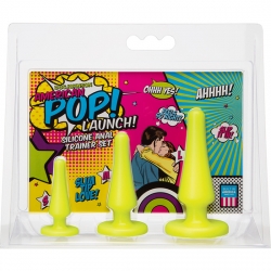 AMERICAN POP KIT DE ENTRENAMIENTO ANAL AMARILLO