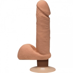 THE PERFECT D PENE VIBRADOR 18CM CARAMELO