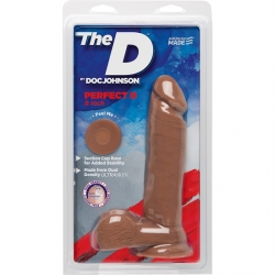 THE PERFECT D PENE REALÍSTICO 20CM CARAMELO