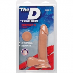 THE PERFECT D PENE REALÍSTICO 17CM VAINILLA