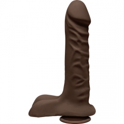 THE SUPER D PENE REALÍSTICO 20CM CHOCOLATE