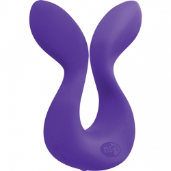 LUXE UPHORIA - VIBRADOR PARA PAREJAS MORADO