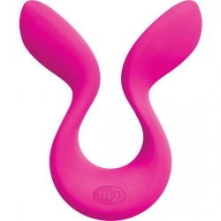 LUXE UPHORIA - VIBRADOR PARA PAREJAS ROSA