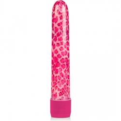 VIBRADOR DISEÑO LEOPARDO ROSA