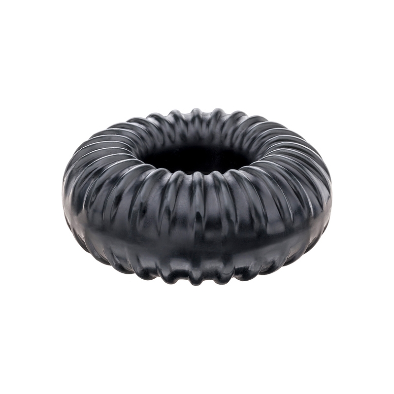 RIBBED ANILLO NEGRO