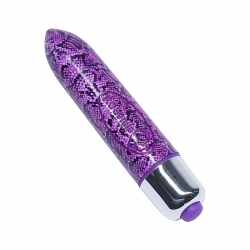 RO-80 MM BALA VIBRADORA PURPLE PYTHON 7 VELOCIDADES