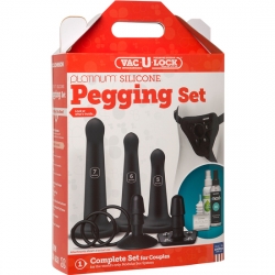 VACULOCK SILICONE PEGGING KIT NEGRO