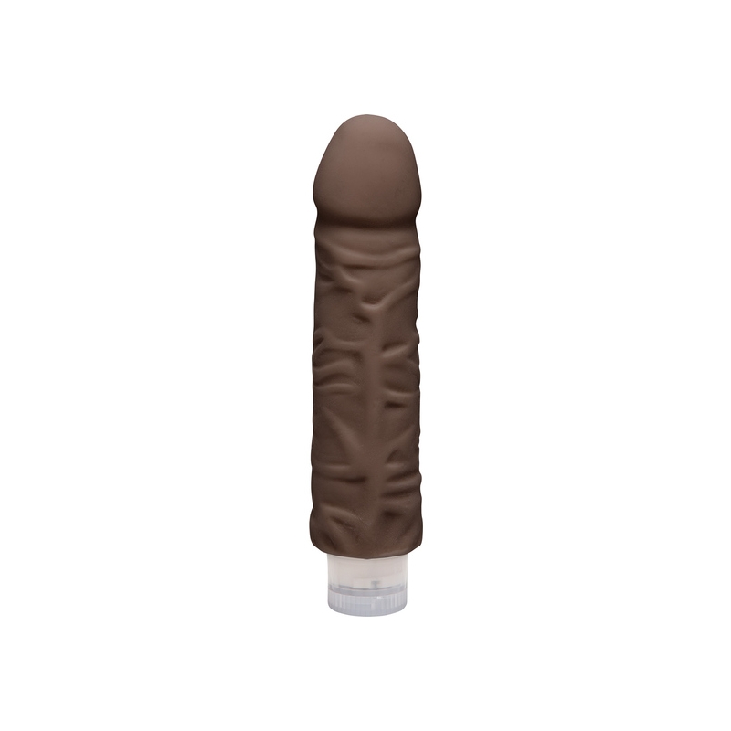 THE SHAKIN VIBRADOR REALISTA CHOCOLATE 18 CM