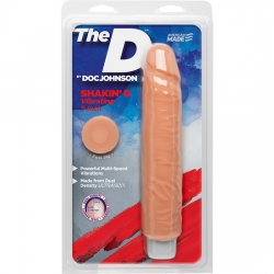 THE SHAKIN VIBRADOR REALISTA VANILLA 23 CM