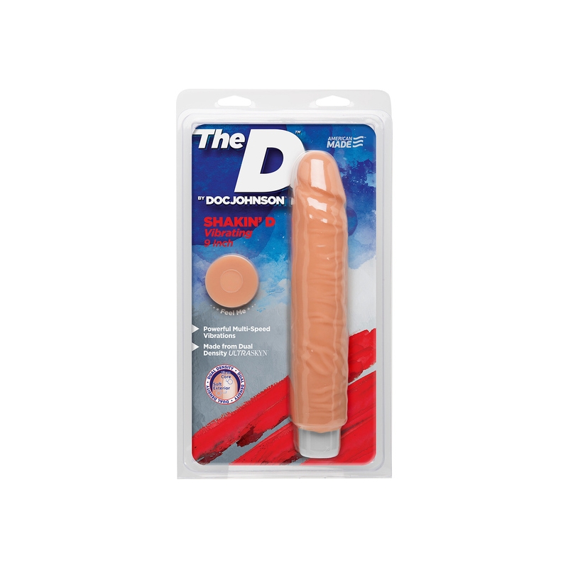 THE SHAKIN VIBRADOR REALISTA VANILLA 23 CM