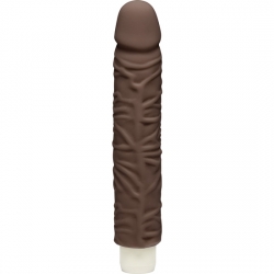 THE SHAKIN VIBRADOR REALISTA CHOCOLATE 23 CM