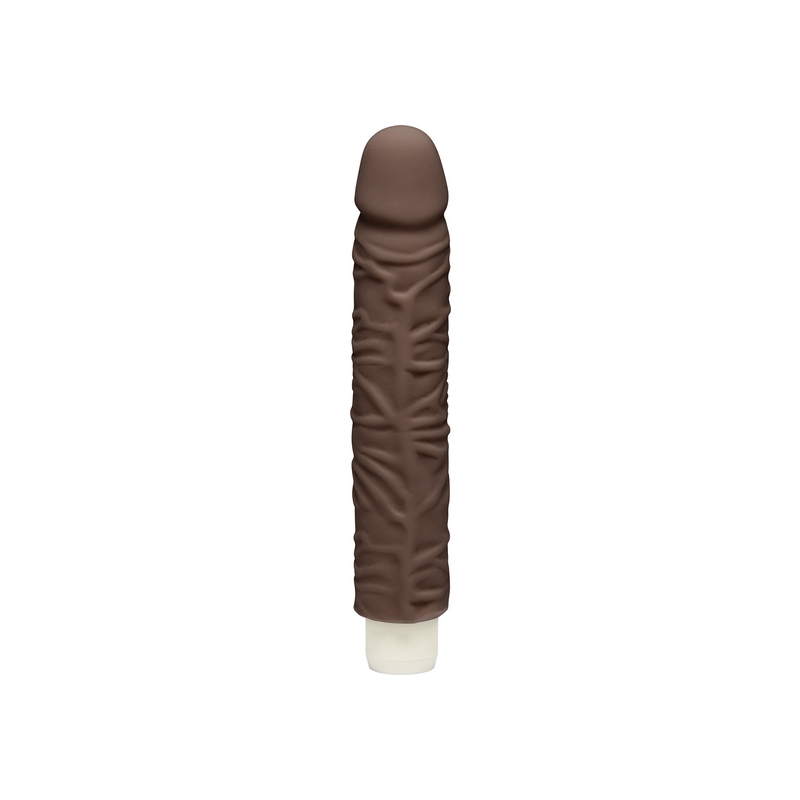 THE SHAKIN VIBRADOR REALISTA CHOCOLATE 23 CM