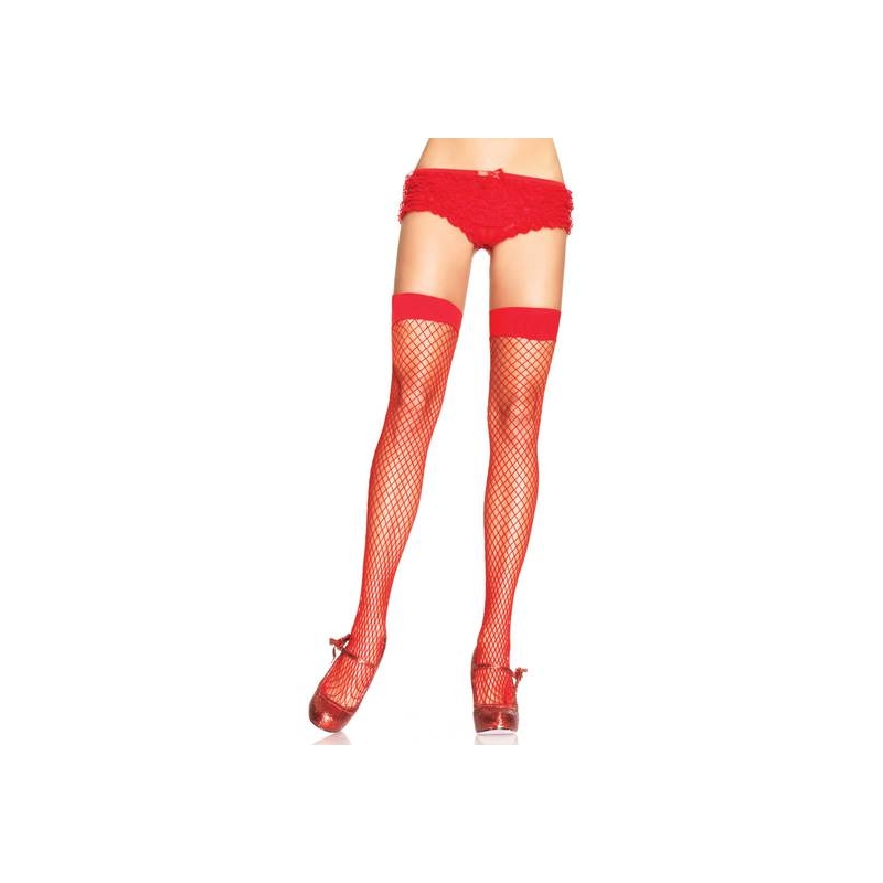 LEG AVENUE MEDIAS DE RED INDUSTRIAL MEDIANA ROJAS