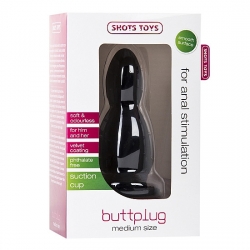 BUTTPLUG PLUG ANAL PEQUEÑO NEGRO