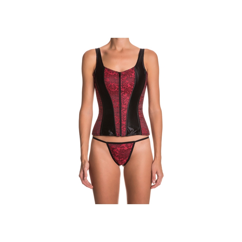 INTIMAX CORSET AVALON ROJO