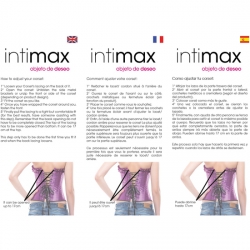 INTIMAX CORSET NOCHE MARRON