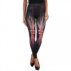 INTIMAX PAINTED LEGGINS UK BLACK