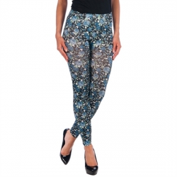 INTIMAX LEGGINS FLORES GREY