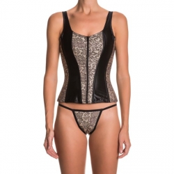 INTIMAX CORSET ÁVALON CARNE