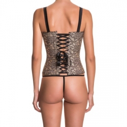 INTIMAX CORSET ÁVALON CARNE